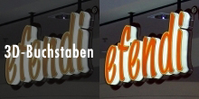 3D-Beschriftung