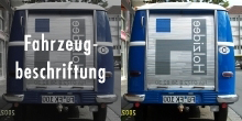 Fahrzeugbeschriftung